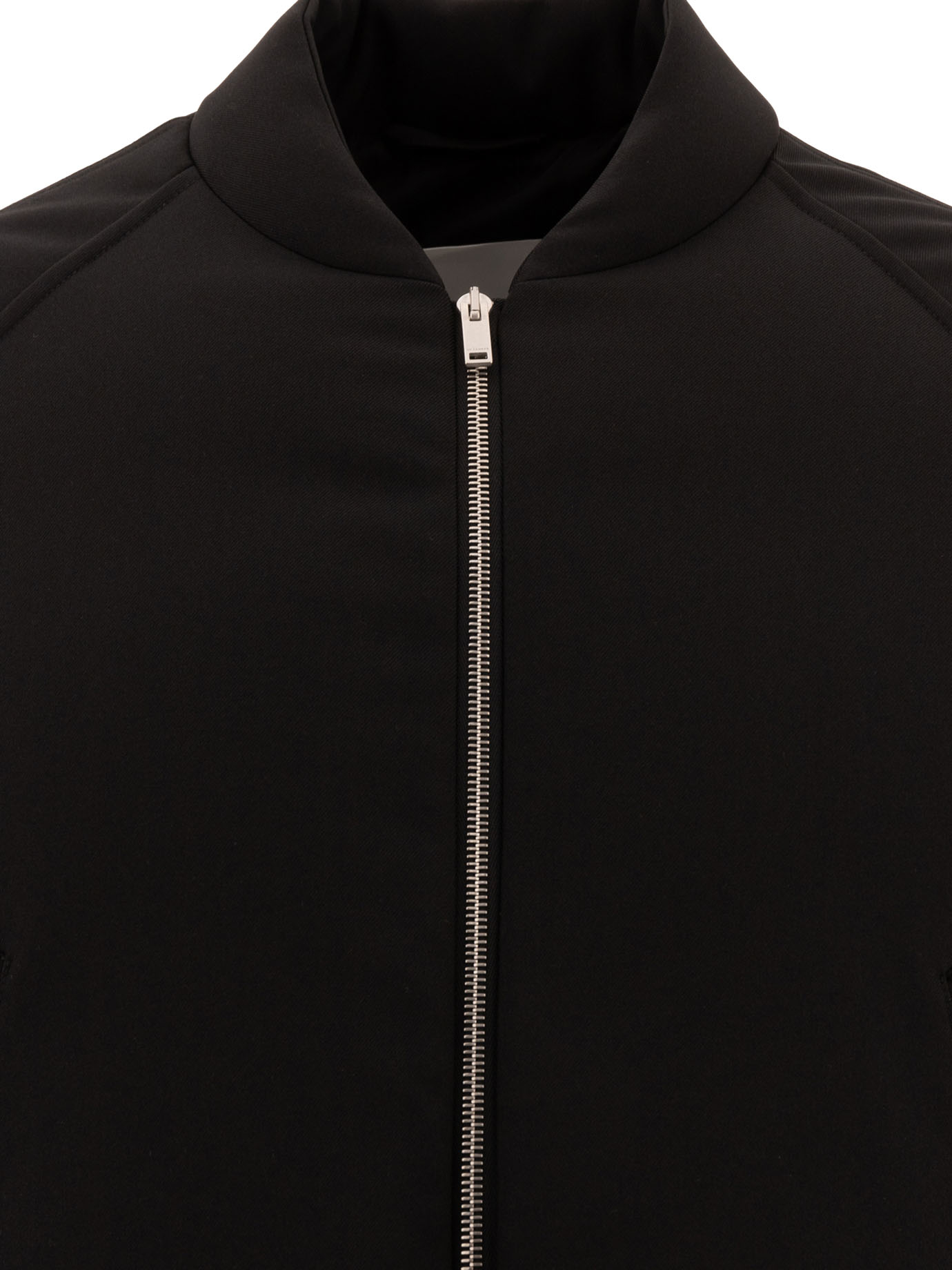 JIL SANDER Black   Water-repellent bomber jacket